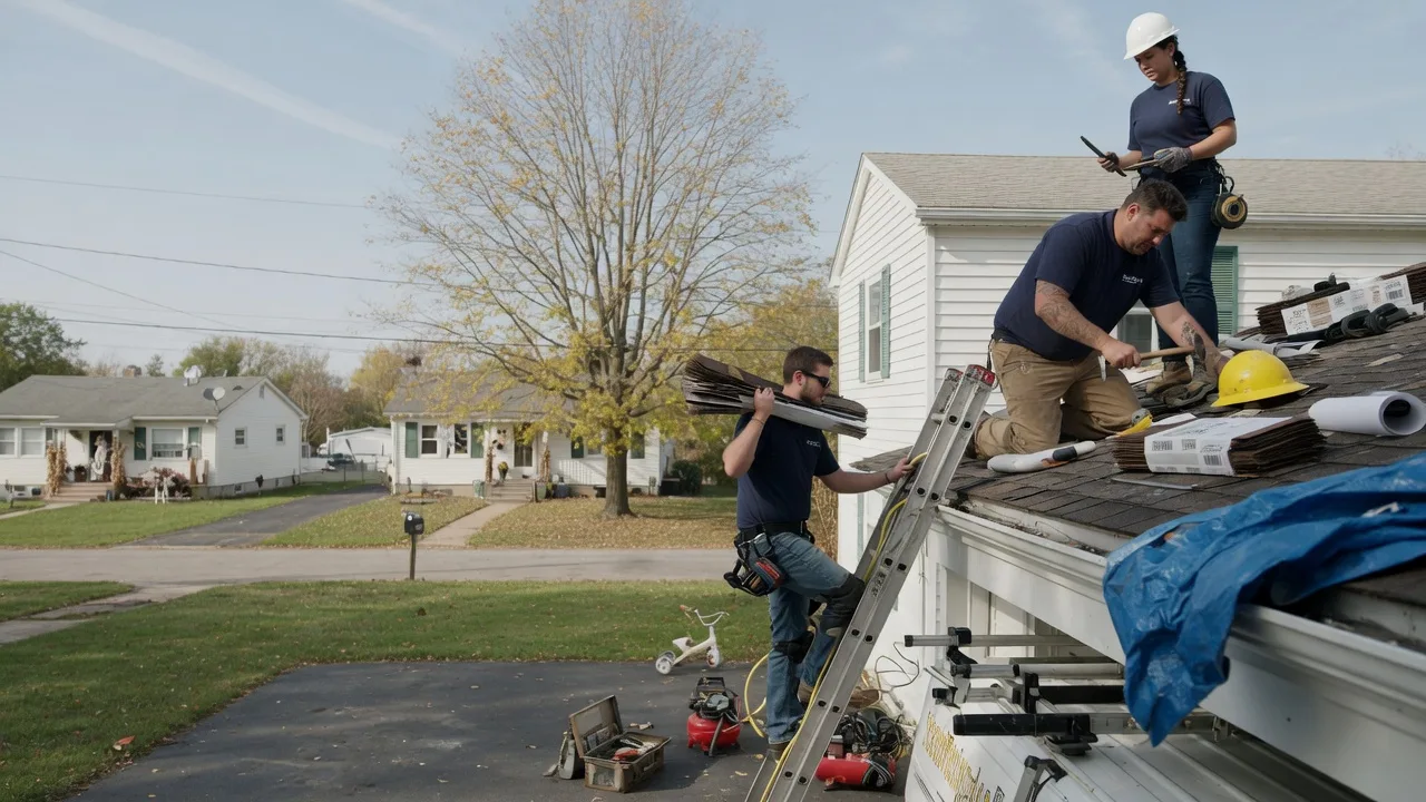 Local Roofing Contractors in Palmyra, IL near me